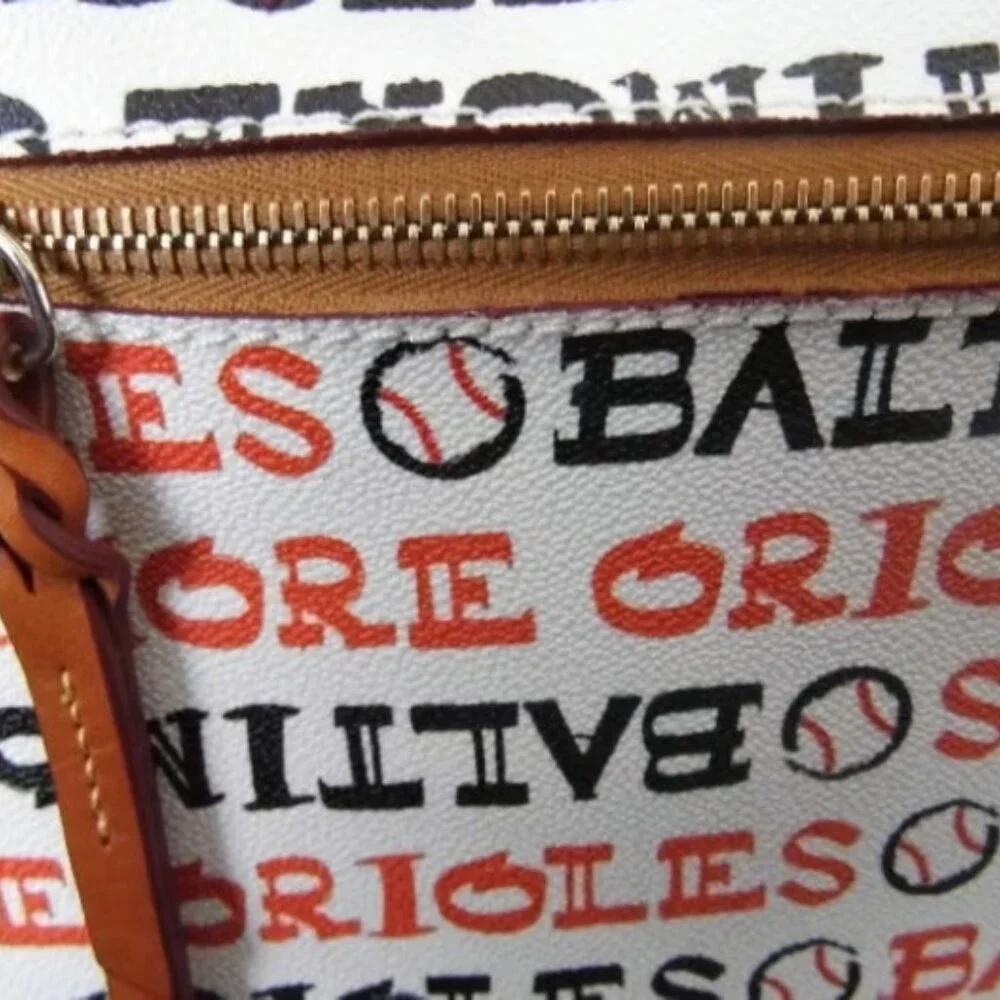 Dooney & Bourke MLB Baltimore Orioles Small Kiley Hobo Shoulder Bag